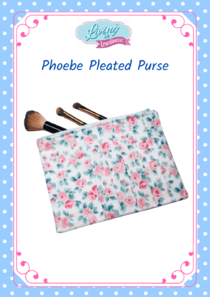 Phoebe Pleated Cosmetic Bag