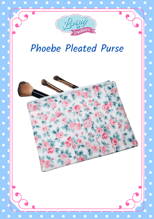 Phoebe Pleated Cosmetic Bag