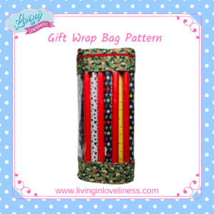 Gift Wrap Bag PDF Digital Download