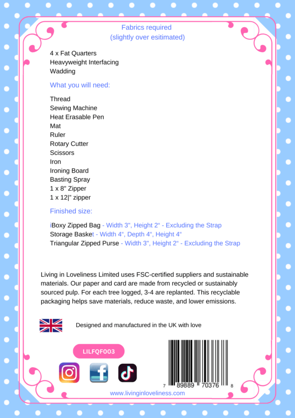 Fabulously Fast Fat Quarter Fun - Issue 3 - Image 2