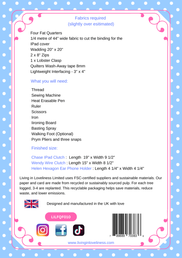 Fabulously Fast Fat Quarter Fun - Issue 10 - Image 2