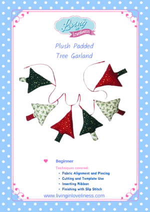 Plush Padded Tree Garland