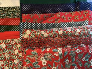 500 Grams of Cotton Fabric – Pretty or Christmas Mix
