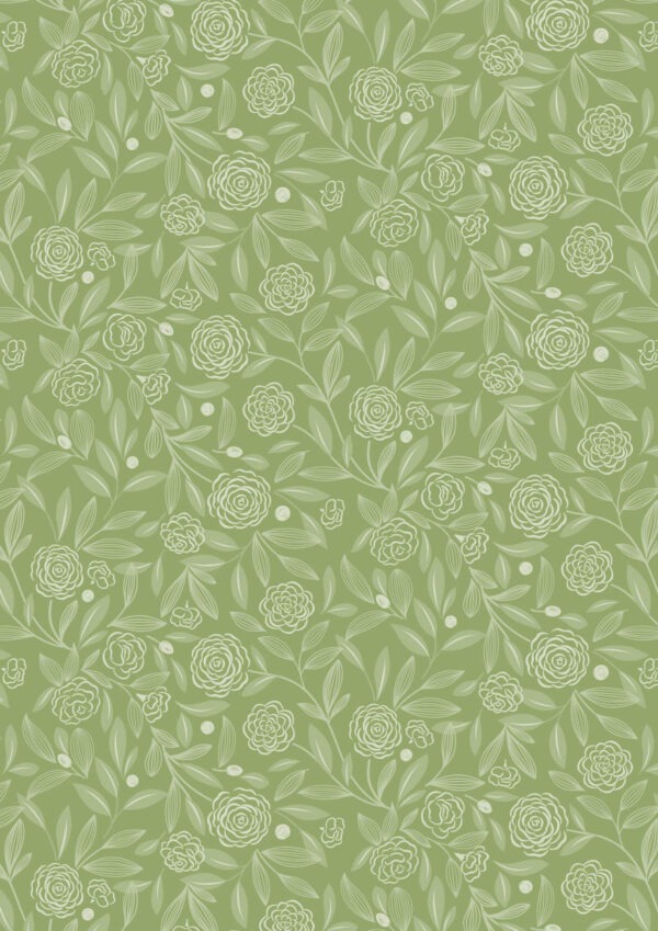 Camellias Charm - Dark Spring Green - CC48.3