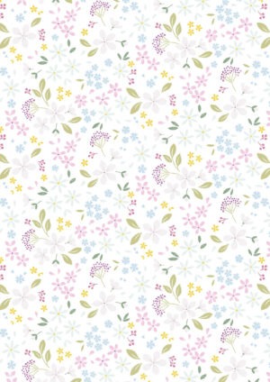 Floral Ode - White - CC52.1
