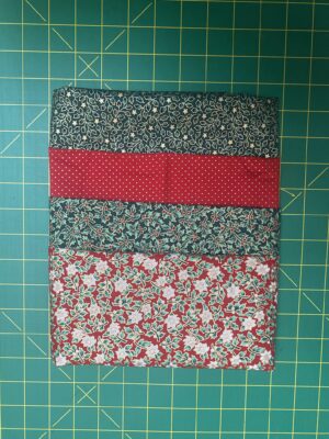 Festive Metallic Christmas Fat Quarter Bundle – 100% Cotton