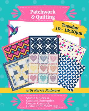 Patchwork & Quilting - Studio 8 Cannock
