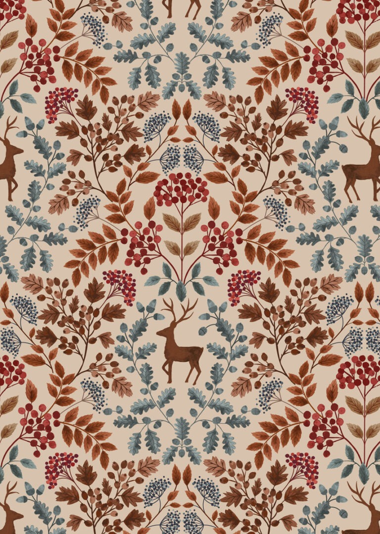 Cranborne Chase on light oak - Lewis and Irene