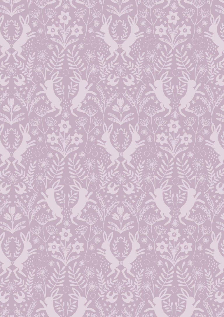 Dusky lilac small hares - Lewis and Irene