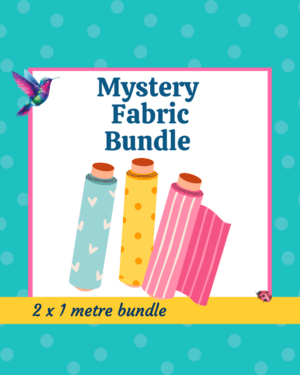 Mystery Fabric Bundle – 2 x 1m Designer Cotton Fabrics